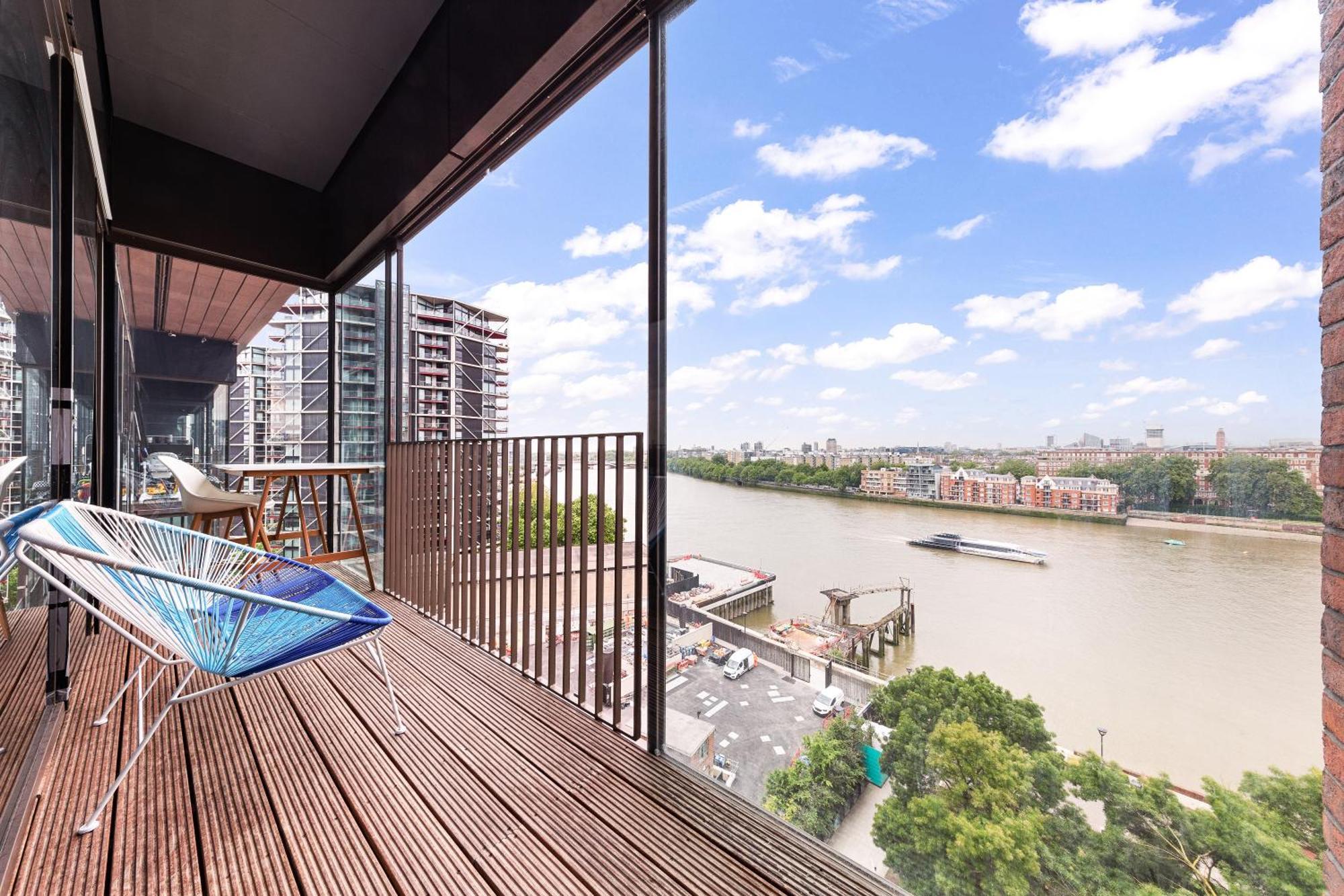 River Panorama Central London 2 Bedroom New Development Ngoại thất bức ảnh