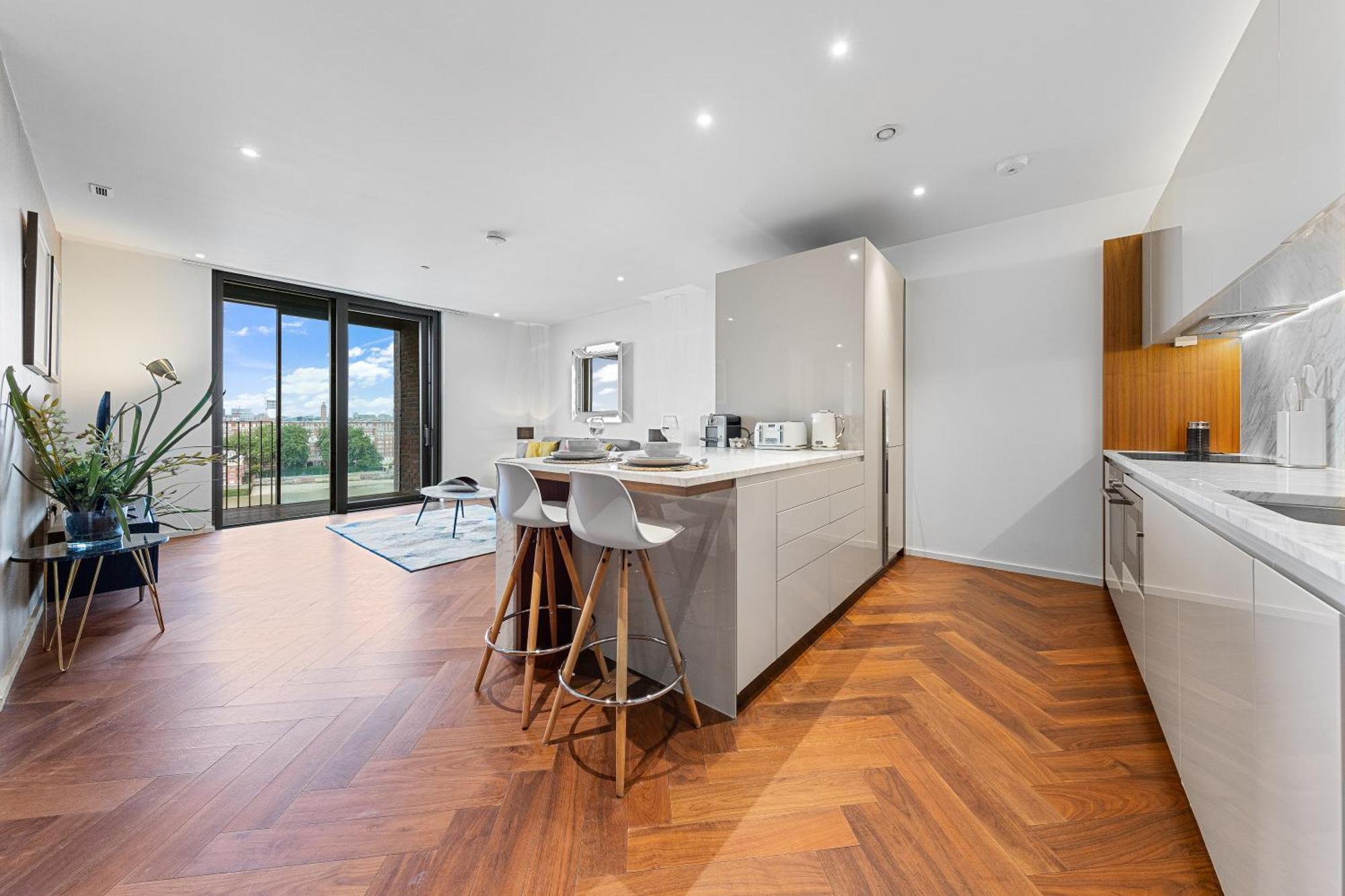 River Panorama Central London 2 Bedroom New Development Ngoại thất bức ảnh