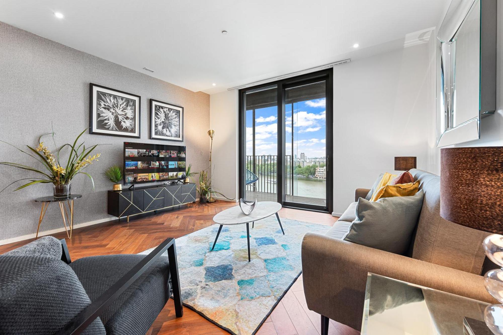 River Panorama Central London 2 Bedroom New Development Ngoại thất bức ảnh