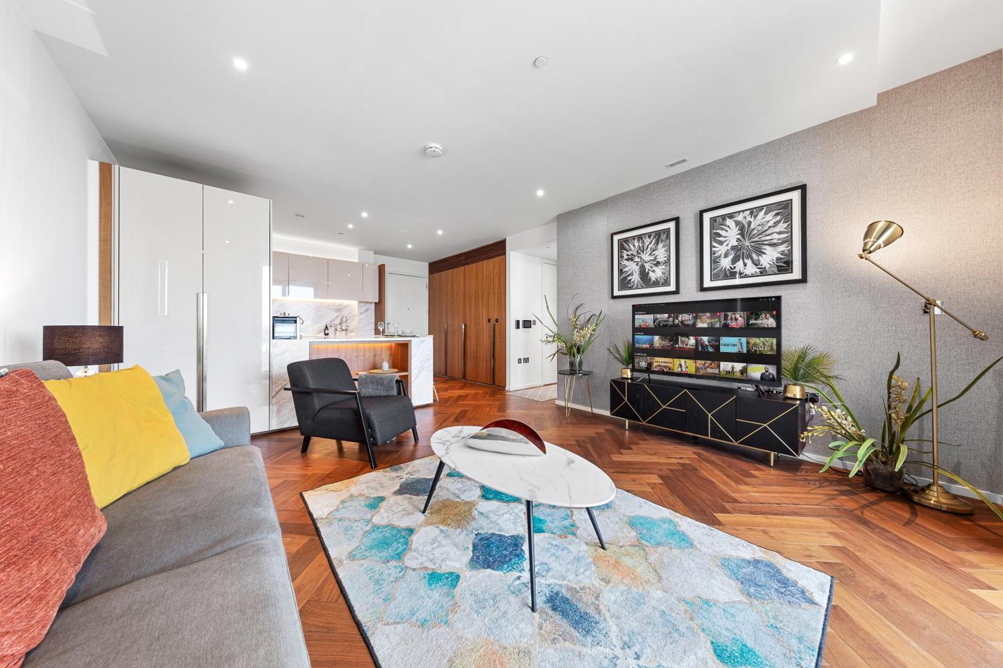 River Panorama Central London 2 Bedroom New Development Ngoại thất bức ảnh
