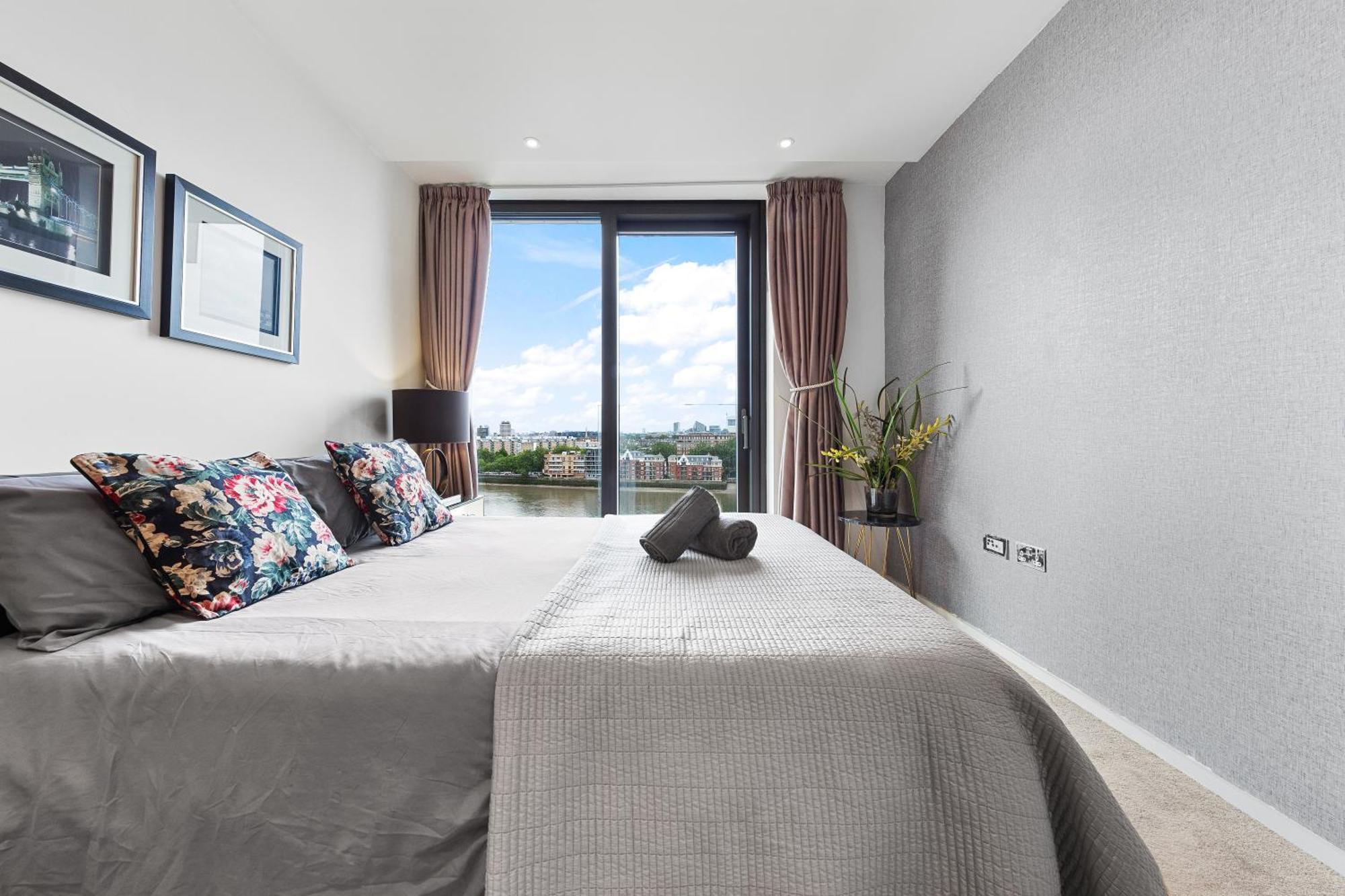 River Panorama Central London 2 Bedroom New Development Ngoại thất bức ảnh