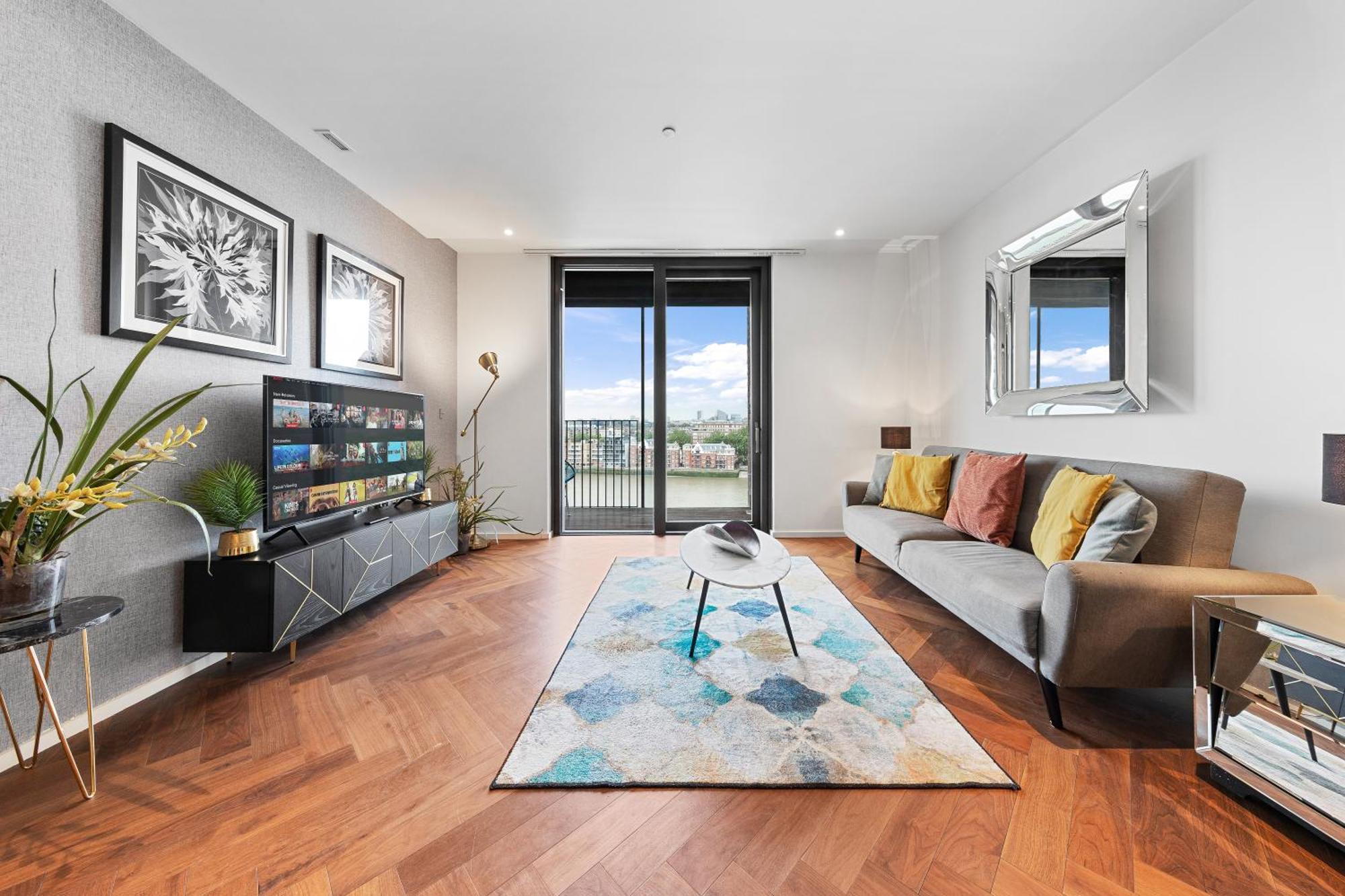 River Panorama Central London 2 Bedroom New Development Ngoại thất bức ảnh