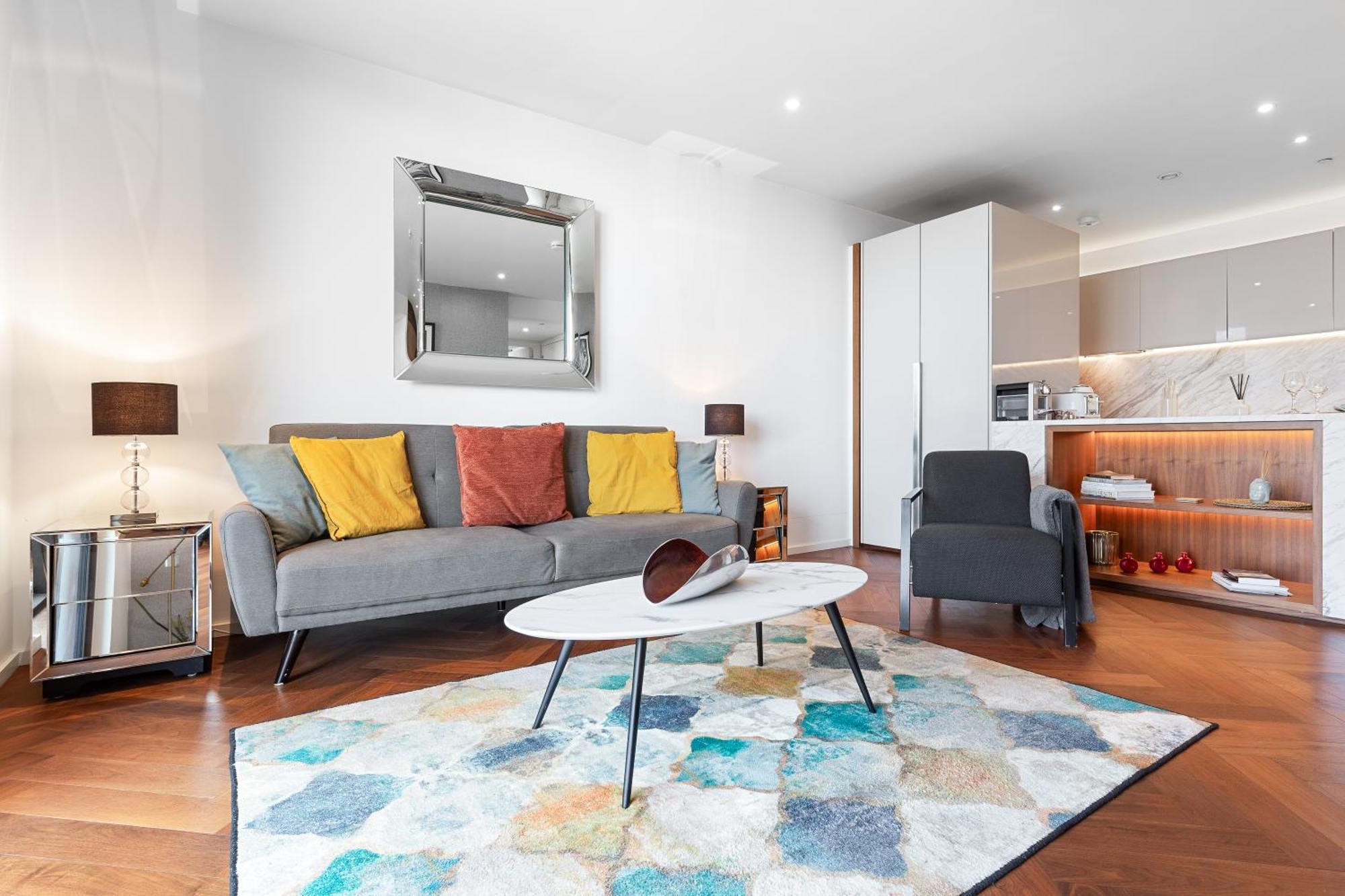River Panorama Central London 2 Bedroom New Development Ngoại thất bức ảnh