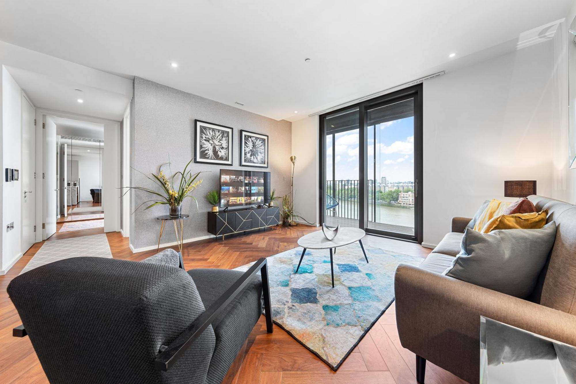 River Panorama Central London 2 Bedroom New Development Ngoại thất bức ảnh